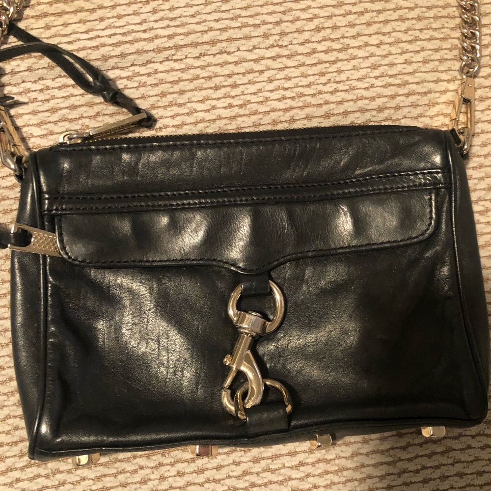 M.A.B. Rebecca mink off black